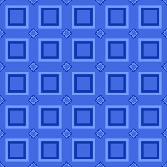 Abstract geometrical square pattern background design - colored vector graphic