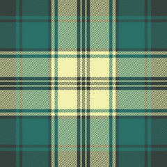 Green classic plaid seamless pattern