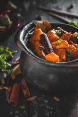 Massaman Curry, Curry Thaï au poulet