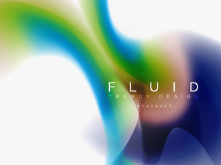 Background abstract color flow, liquid design