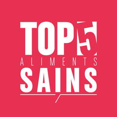 top 5 des aliments sains