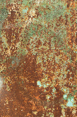 Rusty metal background
