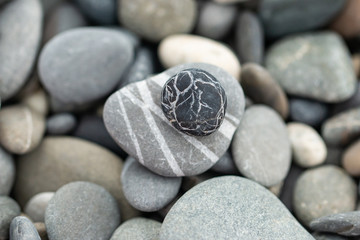 flat stones as a background