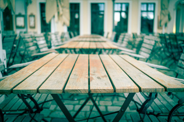 Street cafe in the  Paris, France