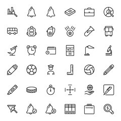 Flat icon set