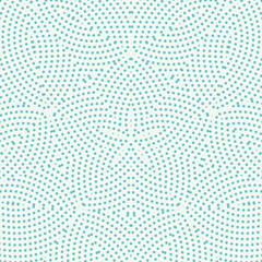 abstract dots pattern making star shape