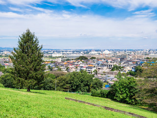 郊外の住宅街