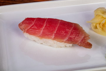 Japanese sushi with tuna