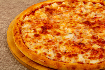 pizza Margarita with cheese