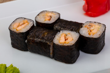 Japanese maki roll
