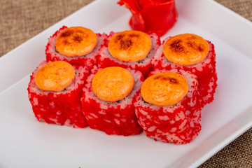 Baked Japanese roll