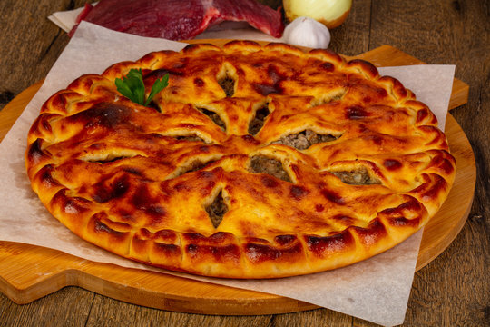 Homemade Ossetian pie