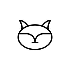 squirrel icon. Element of autumn icon for mobile concept and web apps. Thin line squirrel icon can be used for web and mobile