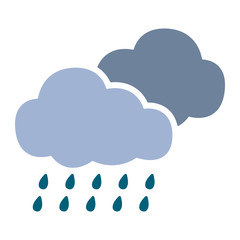 Wetter Icon - Regen