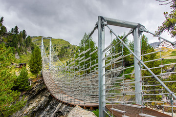 Bridge on the Plima Trail, Martelltal