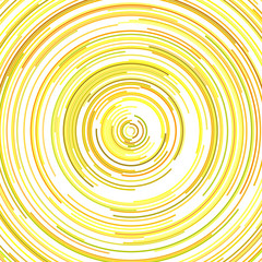 Round abstract background - vector graphic design from concentric curved lines