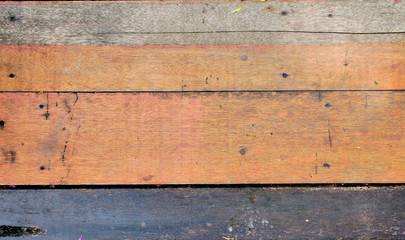 Vintage wooden floor texture and background