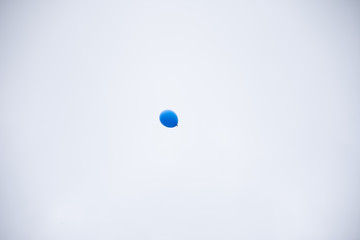 blue baloon
