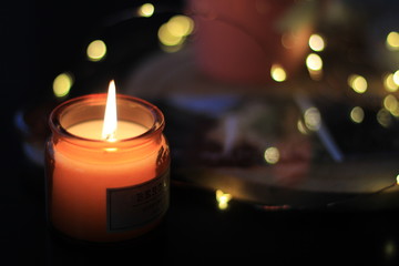 Christmas candle