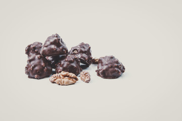 a variety of delicious chocolates