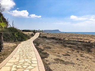 road to the sea