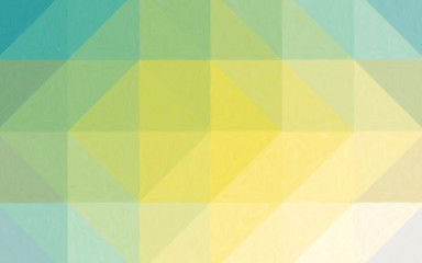 Abstract illustration of blue and yellow Oil Pastel background, digitally generated.