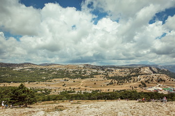 beautiful mountain landscape