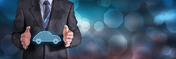 Concept of car insurance