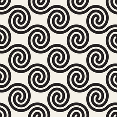 Naklejka premium Vector seamless geometric pattern. Simple abstract lines lattice. Repeating elements stylish background