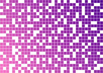Abstract geometric background with purple and pink squares. Vector illustration
