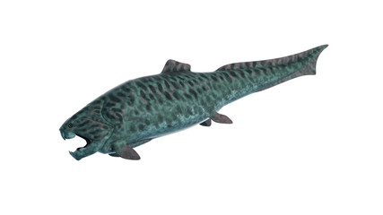 3d rendered illustration of a dunkleosteos