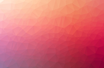 Obraz premium Illustration of red poligon nice multicolor background.
