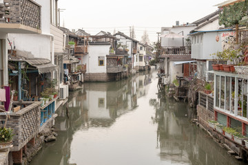 Fototapeta na wymiar Water Village China