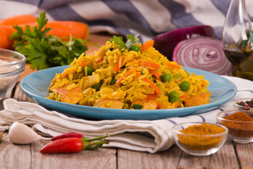 Nasi goreng. 