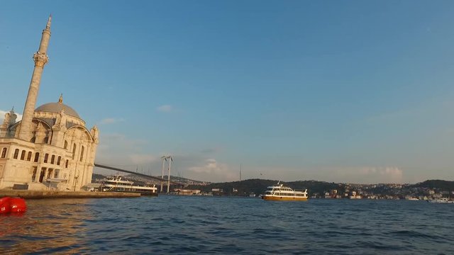 Ortakoy Mosque Landscape