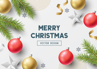 Festive Christmas Background Design