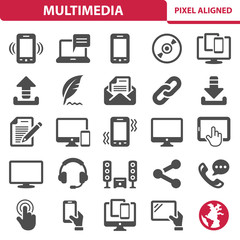 Multimedia Icons