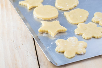 Homemade butter cookies.