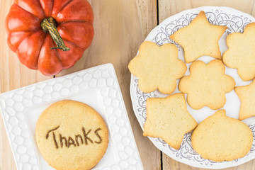 Homemade butter cookies.