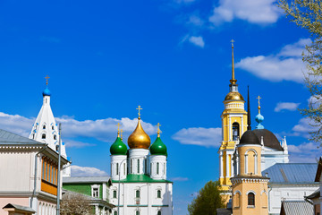 Churches in Kolomna Kremlin - Moscow region - Russia