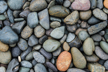 Pebbles stone background 
