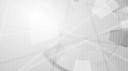 Grey gear geometric technology abstract background