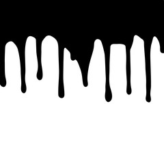 Paint drips. Vector illustration.