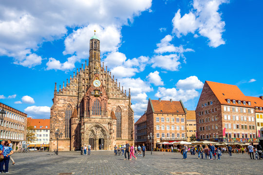 N&uuml;rnberg Frauenkirche, Hauptmarkt