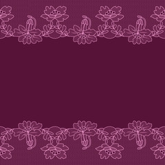 Set lace borders