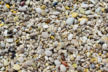 Background image of pebbles on a beach
