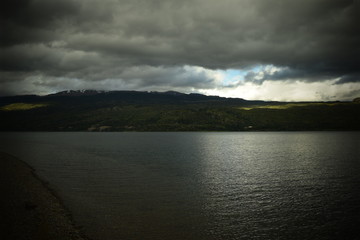 Futalaufquen Lake at Los Alerces National Park, Patagonia, Argentina