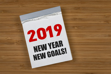 2019 New Year, new Goals!