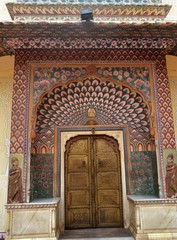 The Lotus gate/City Palace,Jaipur/Rajasthan