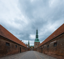 Kronborg Castle in Helsingør, Denmark